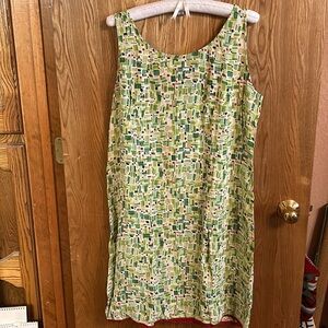 Vintage NWT 90s /early 2000s Doreen Dress in XL by Putamayo.